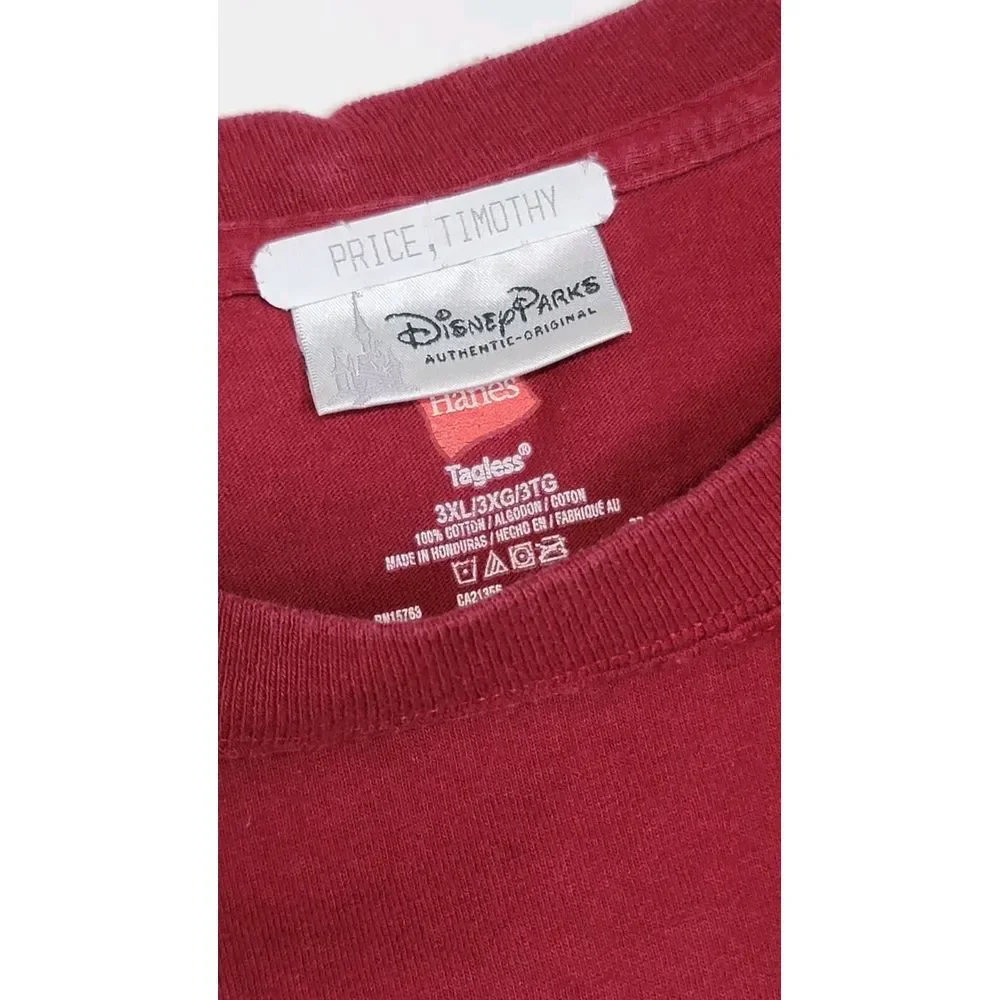 Disney Parks‎ Lunar New Year 2014 Chinese Red Adult Size 3XL Mickey Donald
